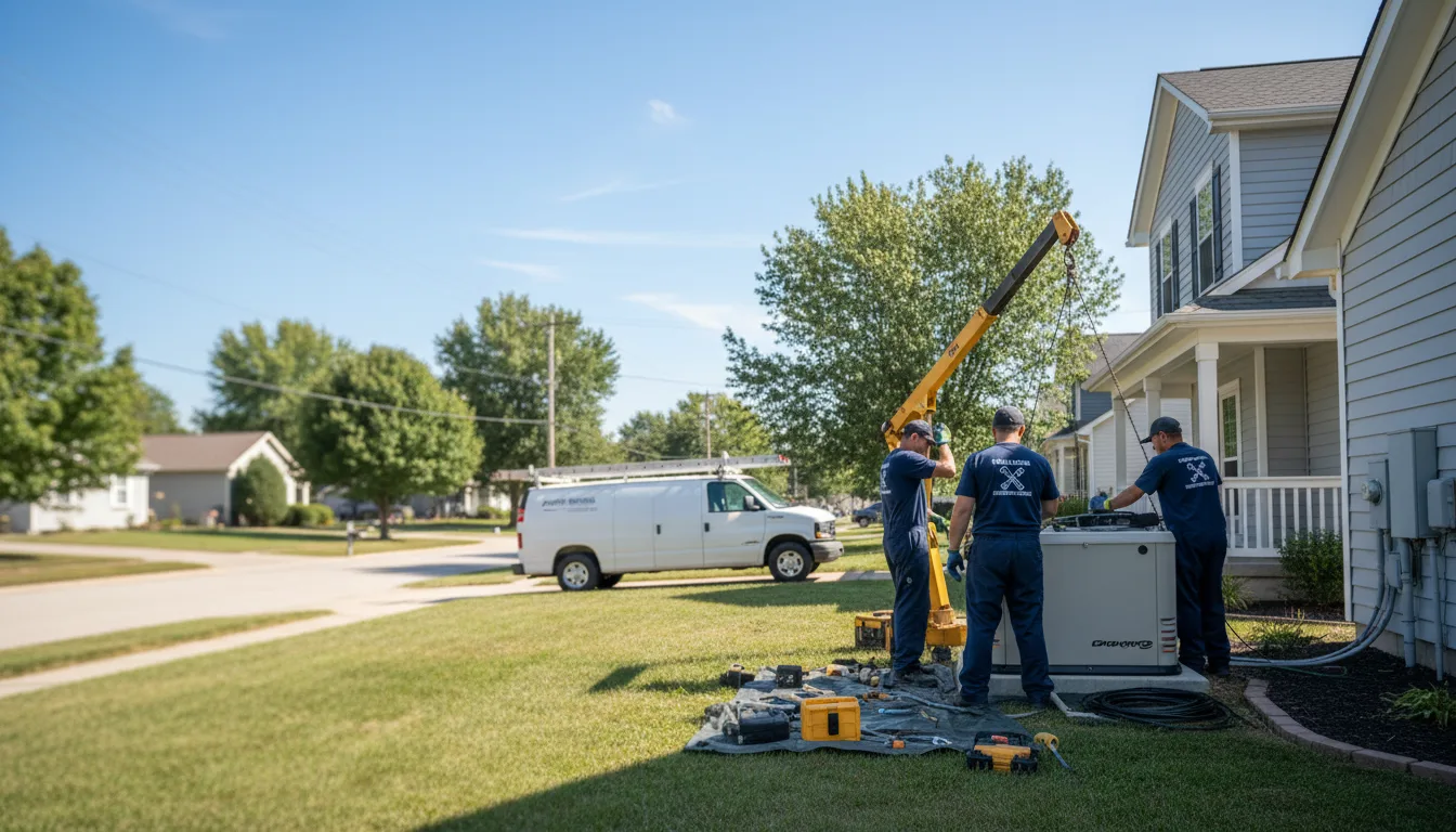 Generator Installation in Eddyville, IL near me